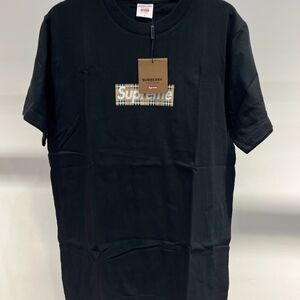 Burberry Black Logo Tee Supreme S